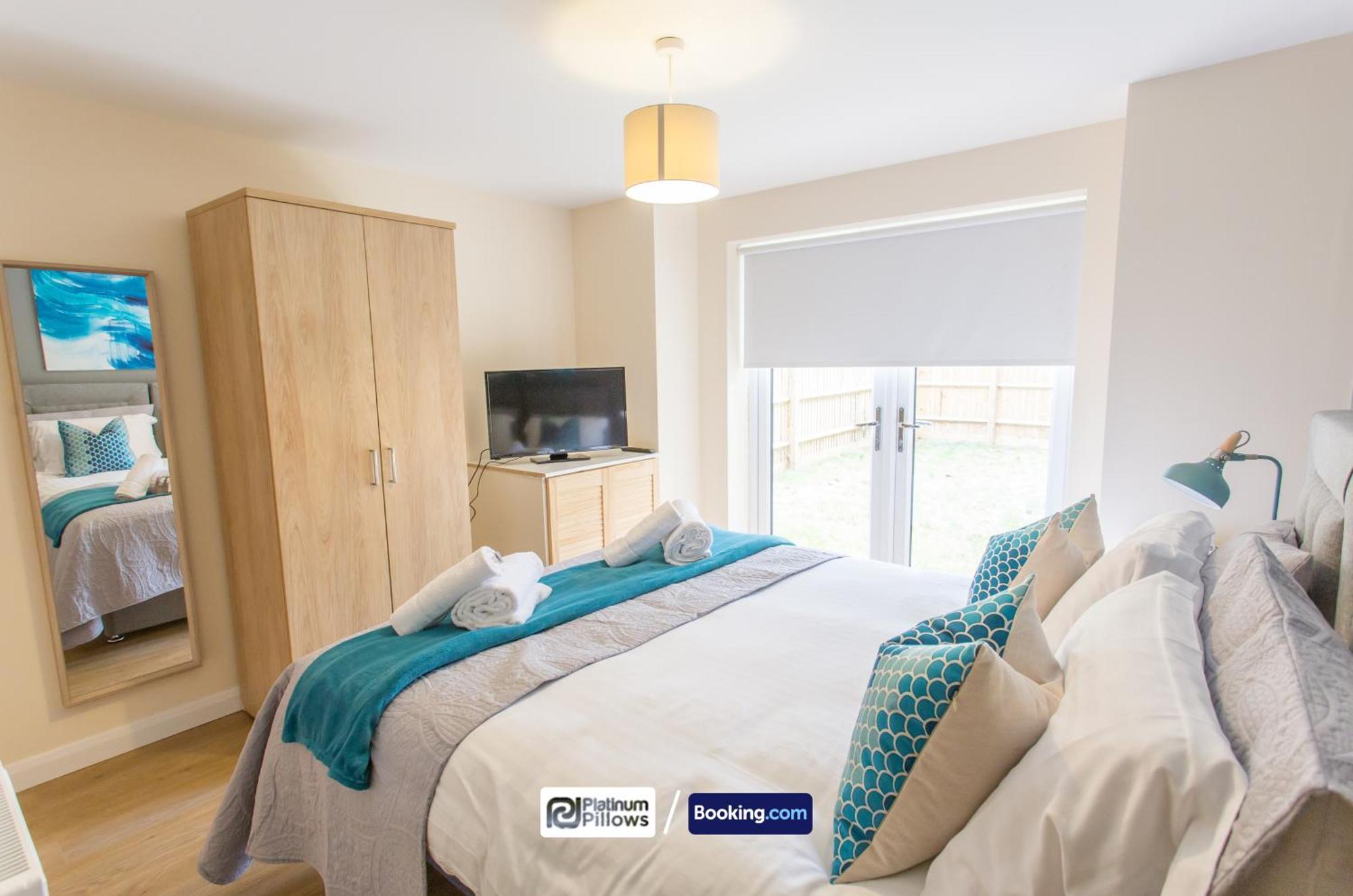 Modern Oxford 2 Bedroom Apartments, Near Headington Hospital, Families & Contractor Accommodation With Parking Luaran gambar