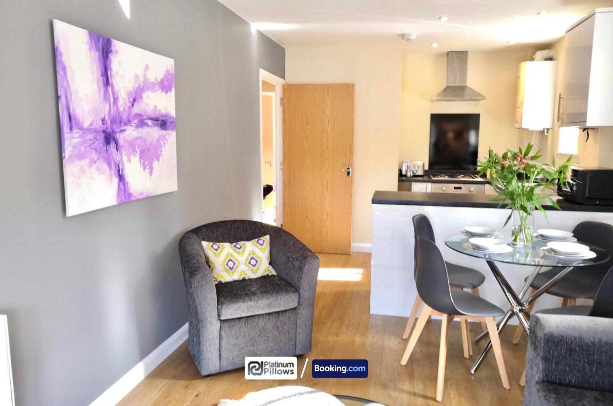 Modern Oxford 2 Bedroom Apartments, Near Headington Hospital, Families & Contractor Accommodation With Parking Luaran gambar