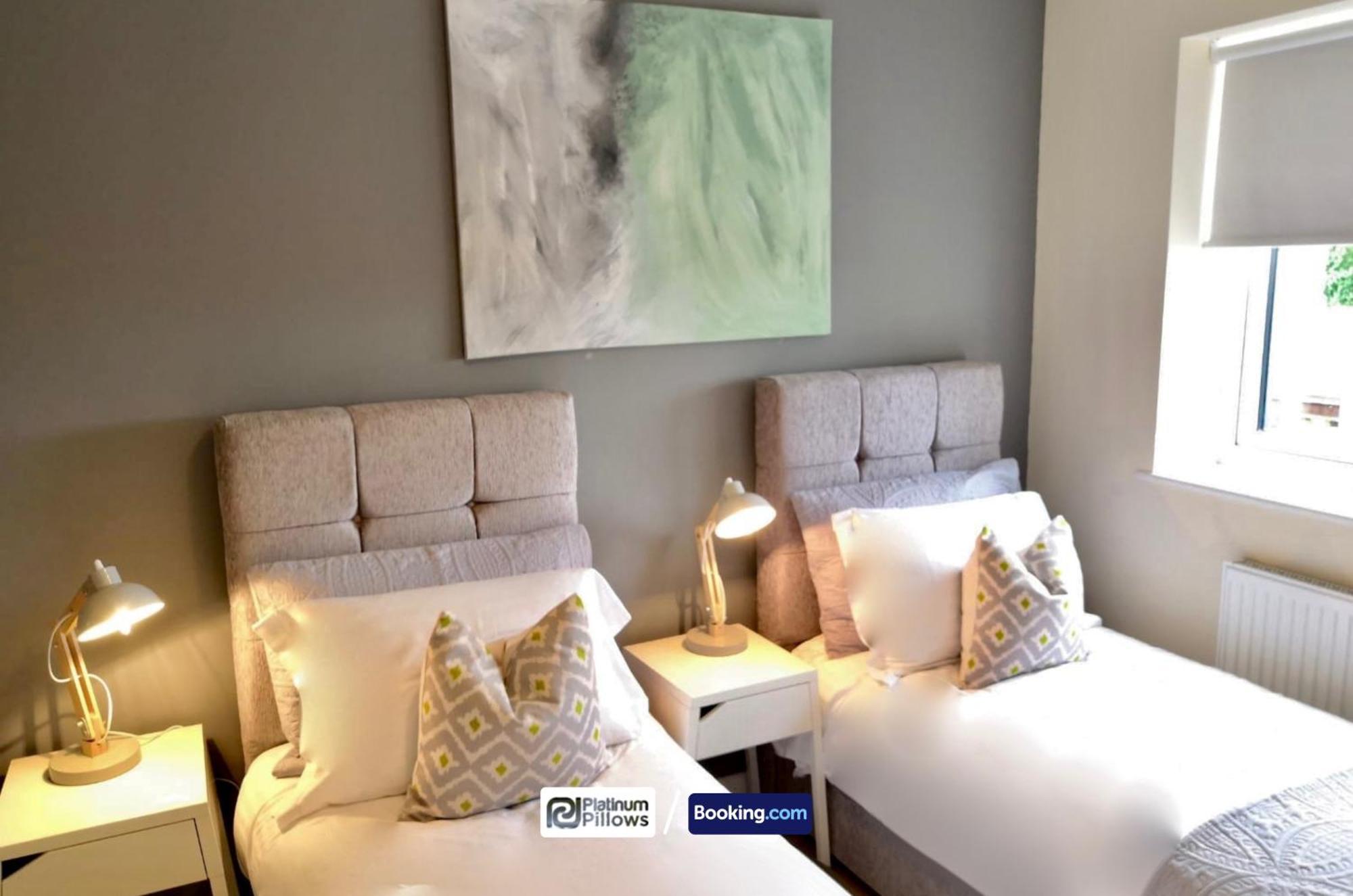 Modern Oxford 2 Bedroom Apartments, Near Headington Hospital, Families & Contractor Accommodation With Parking Luaran gambar