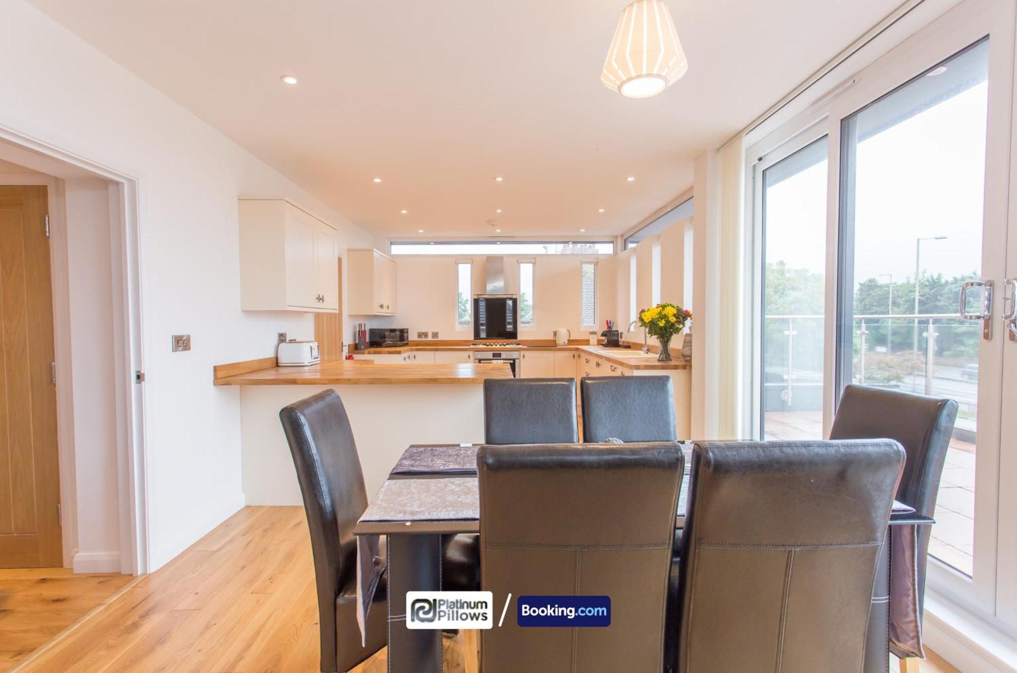 Modern Oxford 2 Bedroom Apartments, Near Headington Hospital, Families & Contractor Accommodation With Parking Luaran gambar
